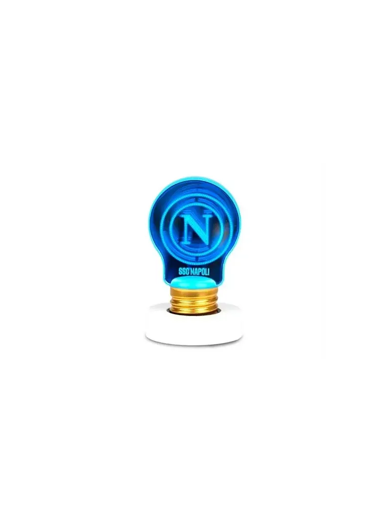 Acquista ora LAMPADA LED DA NOTTE PERSONALIZZABILE IN VARI COLORI DI LUCE CON LOGO GIEMME SSC NAPOLI OFFICIAL NL002NP su nonsolo