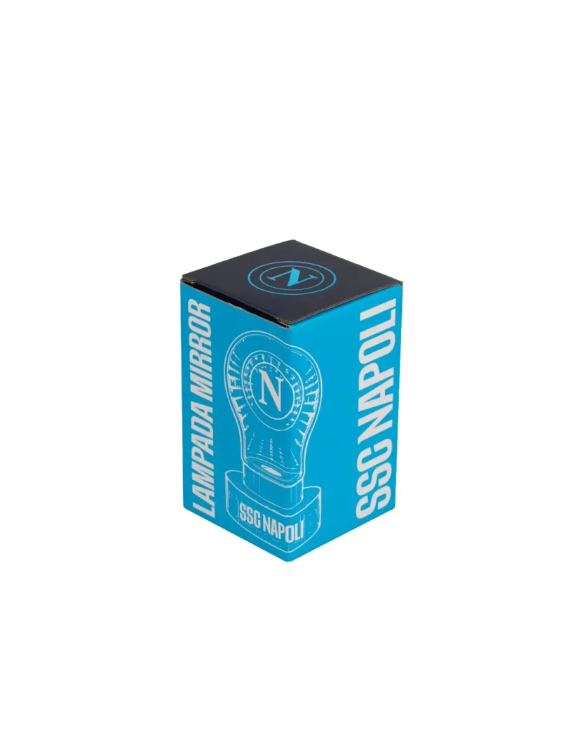 Acquista ora LAMPADA LED DA NOTTE PERSONALIZZABILE IN VARI COLORI DI LUCE CON LOGO GIEMME SSC NAPOLI OFFICIAL NL002NP su nonsolo