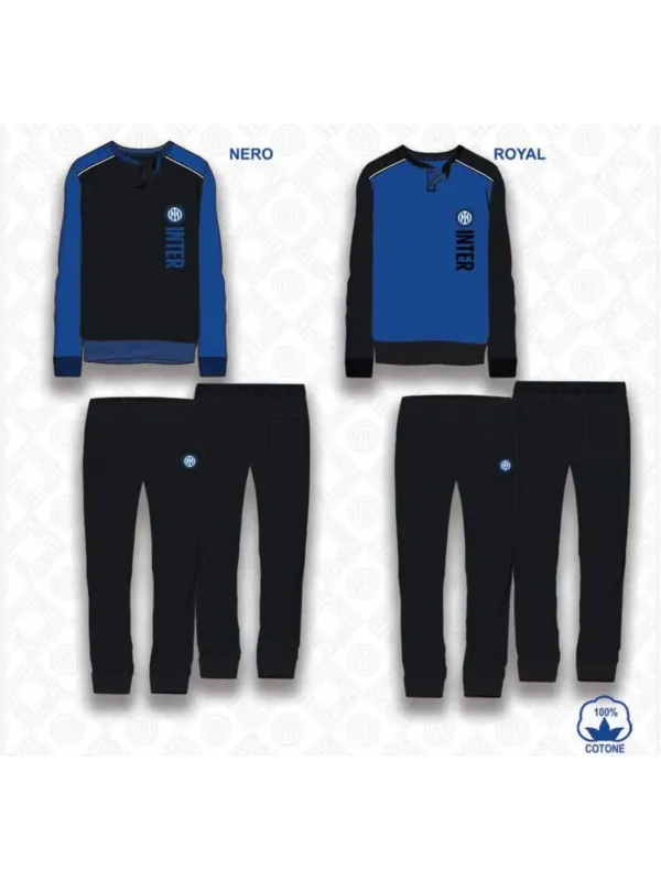 Acquista ora PIGIAMA UOMO CALDO COTONE COLLECTION 202-2026 HERMET FC INTER PIGIT101150 su nonsolointimo1994.com