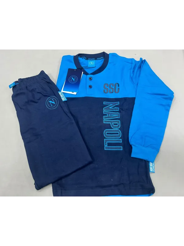 Acquista ora PIGIAMA UOMO CALDO COTONE COLLECTION 2024-2025 HERMET SSC NAPOLI PIGNT101170 su nonsolointimo1994.com