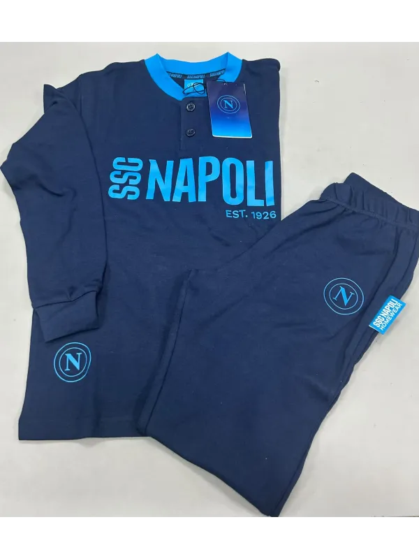 Acquista ora PIGIAMA UOMO CALDO COTONE COLLECTION 2024-2025 HERMET SSC NAPOLI PIGNT101170 su nonsolointimo1994.com