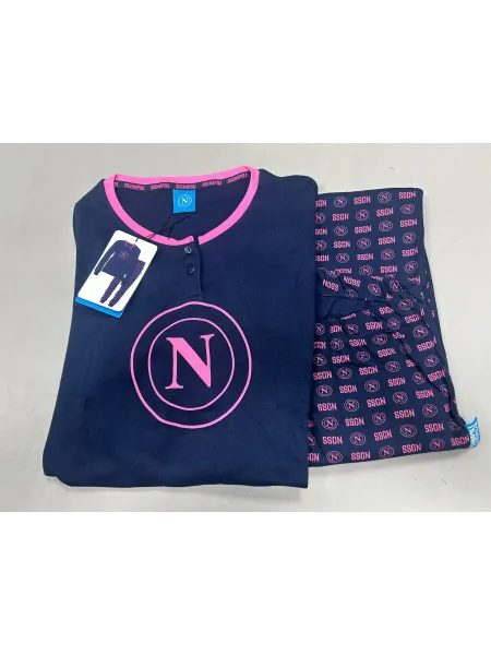 PIGIAMA DONNA CALDO COTONE HERMET SSC NAPOLI PGDNF101275