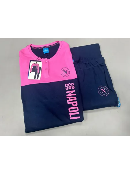 PIGIAMA DONNA CALDO COTONE HERMET SSC NAPOLI PGDNF101275 2