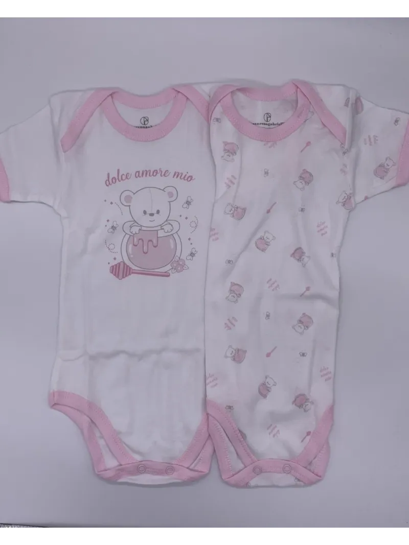 Vendita BODY NEONATO MEZZA MANICA COTONE 2 PEZZI NAZARENO GABRIELLI
