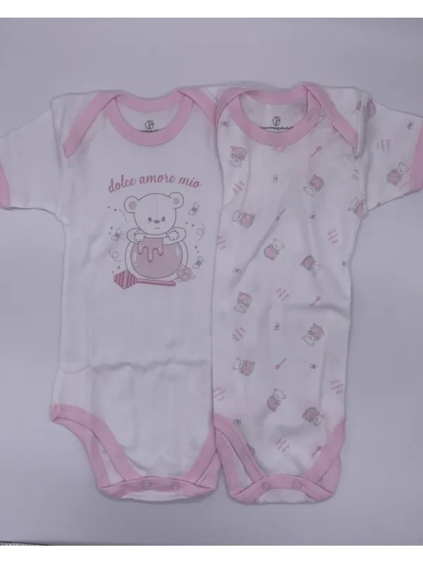 Vendita BODY NEONATO MEZZA MANICA COTONE 2 PEZZI NAZARENO GABRIELLI