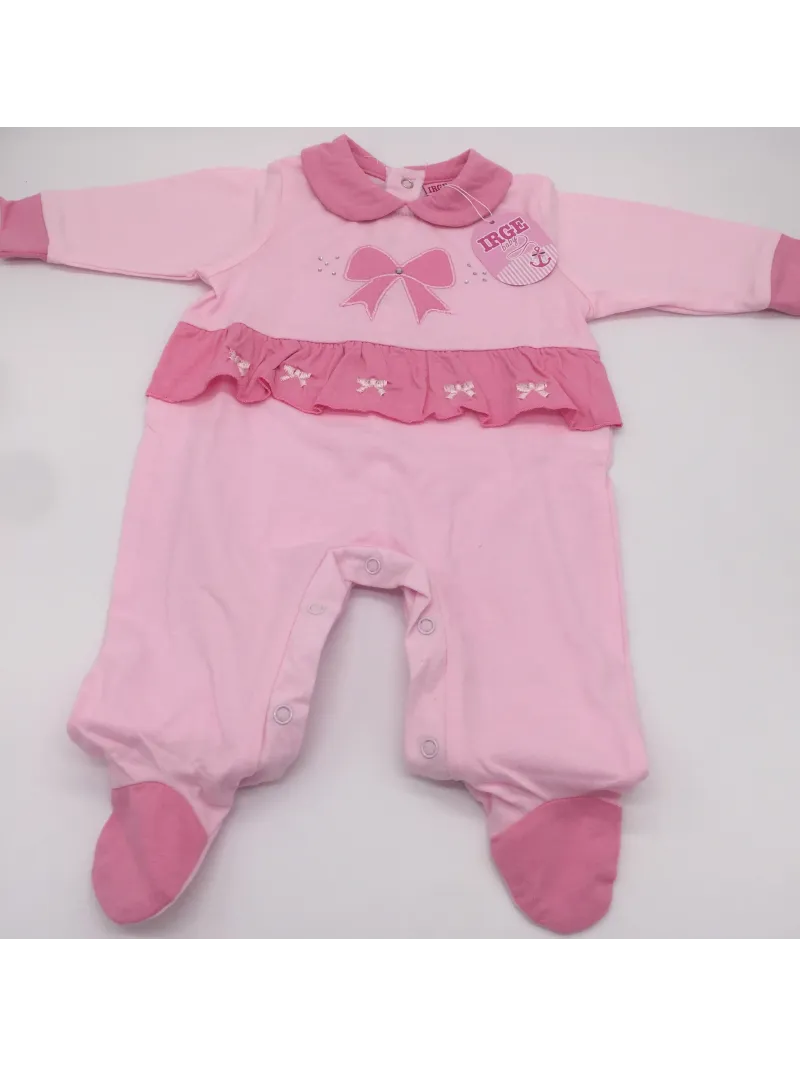 Vendita TUTINA MANICA LUNGA COTONE NEONATO FEMMINA IRGE