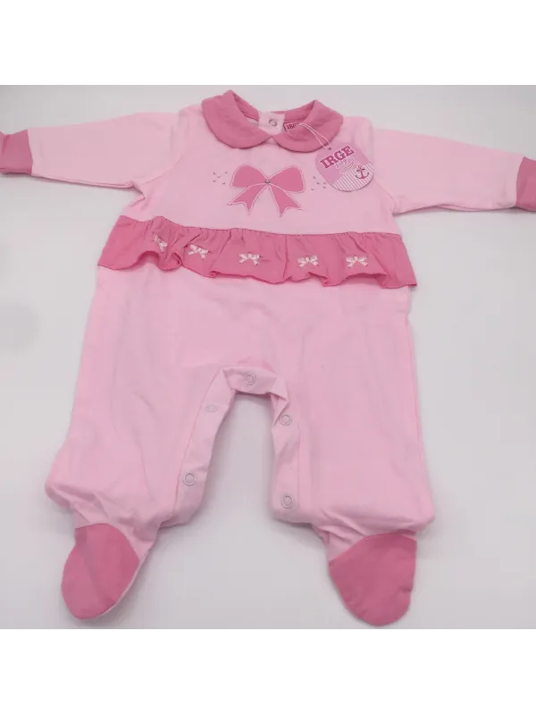 Vendita TUTINA MANICA LUNGA COTONE NEONATO FEMMINA IRGE