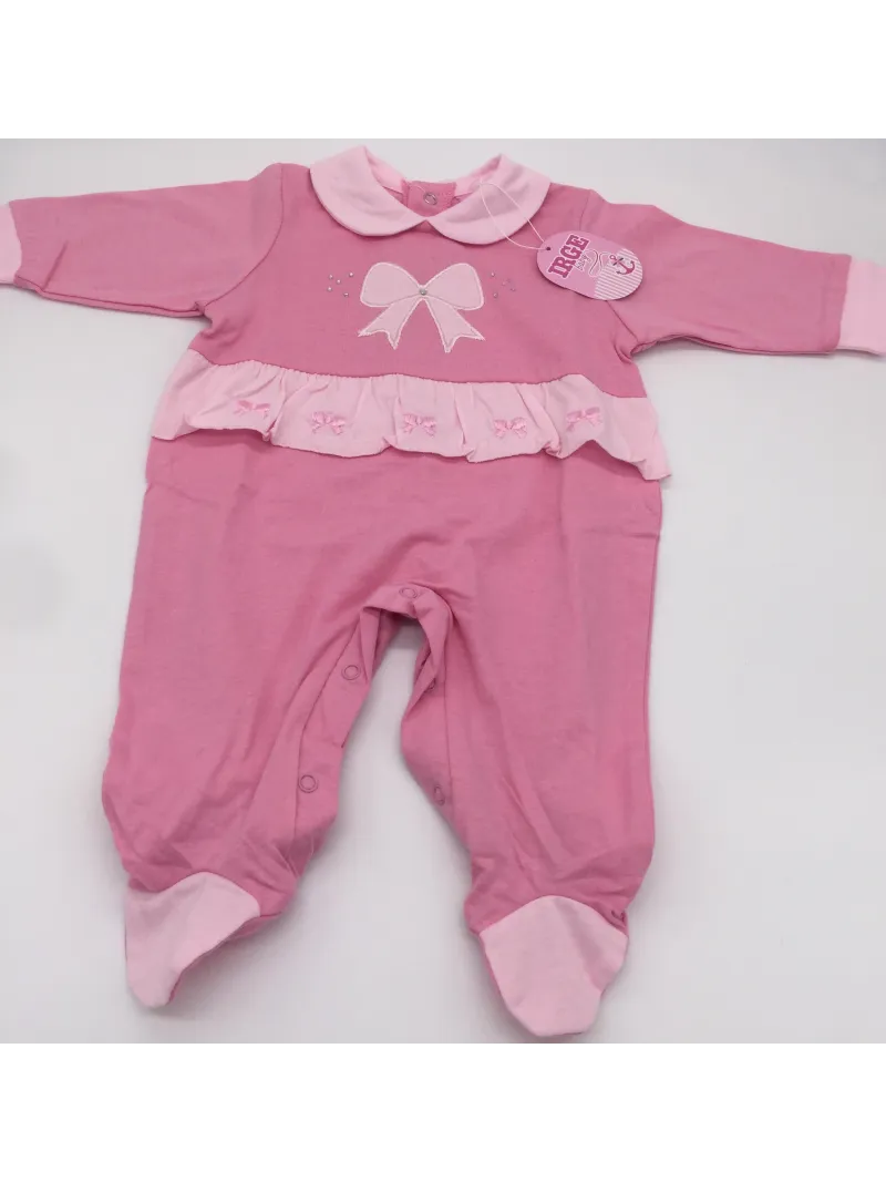 Vendita TUTINA MANICA LUNGA COTONE NEONATO FEMMINA IRGE