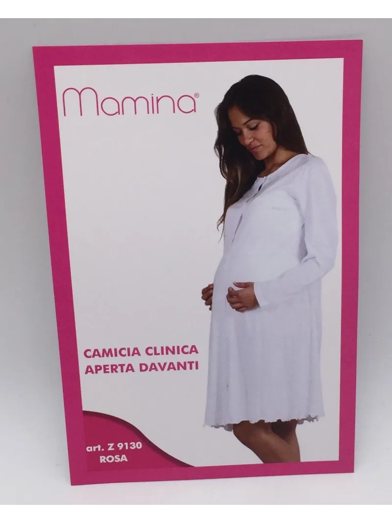 Vendita CAMICIA CLINICA DONNA APERTA DAVANTI MANICA LUNGA MAMINA