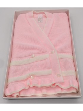 INCROCIATINO GOLFINO NEONATA LANA NANCY BABY 779/2