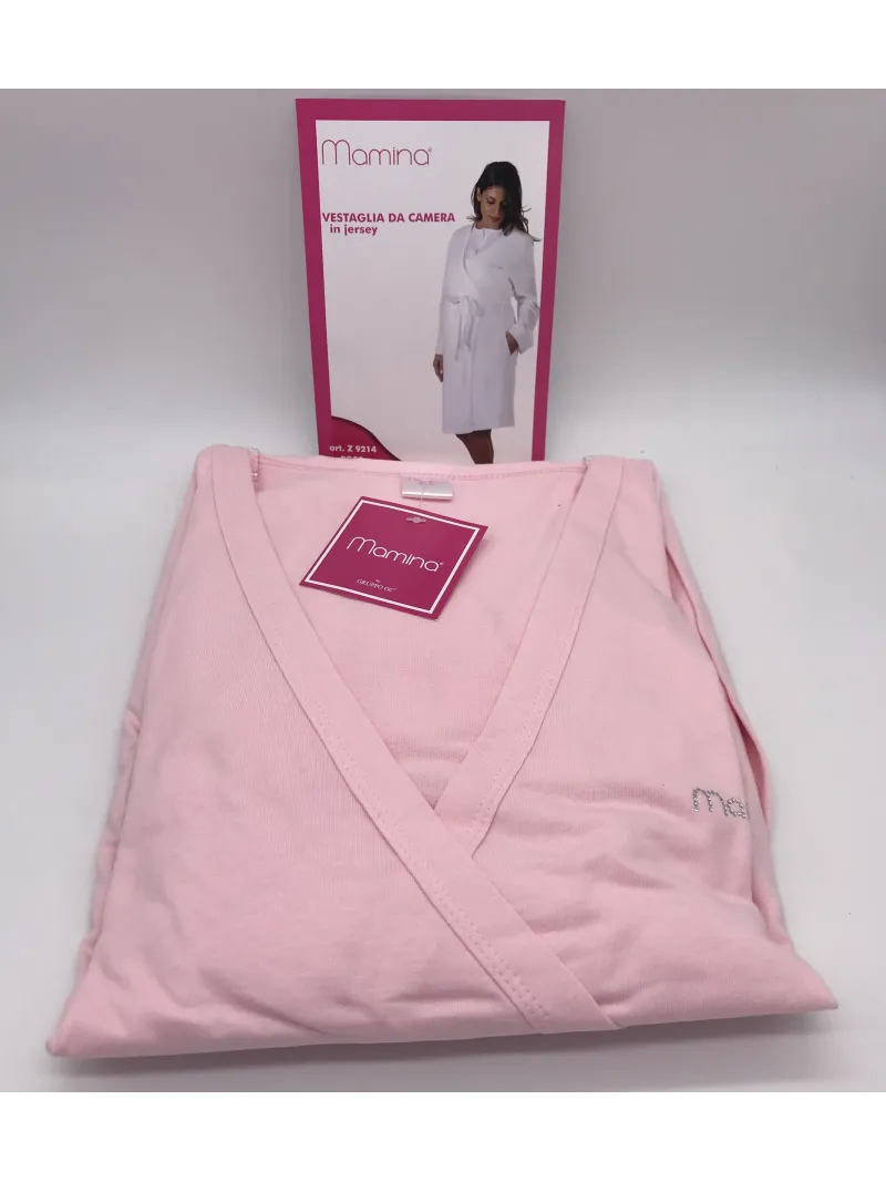 Acquista ora VESTAGLIA CLINICA DONNA MANICA LUNGA COTONE PREMAMAN MAMINA 9214/03 su nonsolointimo1994.com