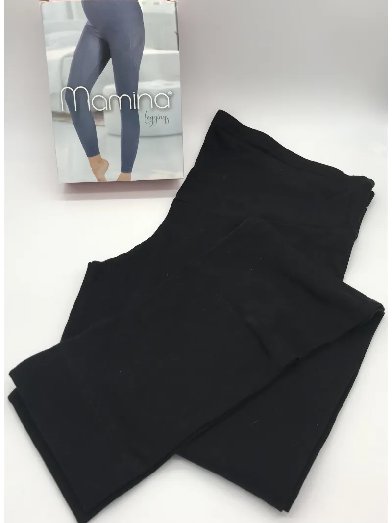 LEGGINGS PREMAMAN CALDO COTONE MAMINA 9194/15