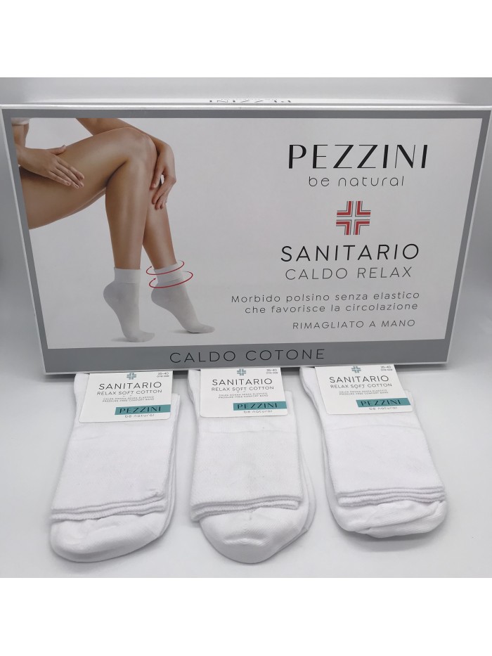 Acquista ora CALZINO SANITARIO DONNA CALDO COTONE PEZZINI DCZ-551 su nonsolointimo1994.com