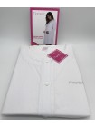 CAMICIA DA NOTTE CLINICA DONNA APERTA AVANTI MANICA LUNGA COTONE 100% MAMINA 9130/01