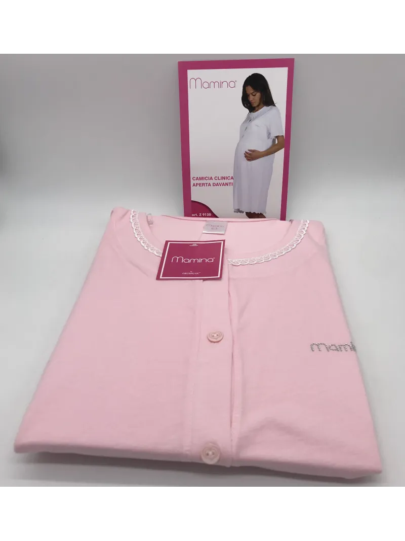 Vendita CAMICIA CLINICA DONNA APERTA DAVANTI MEZZA MANICA MAMINA