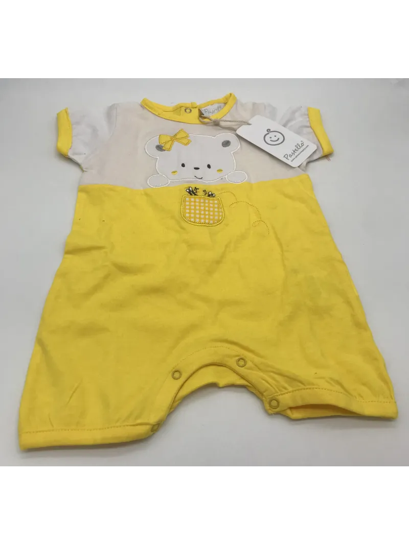 Vendita TUTINA PAGLIACCETTO CORTA NEONATO FEMMINA COTONE PASTELLO
