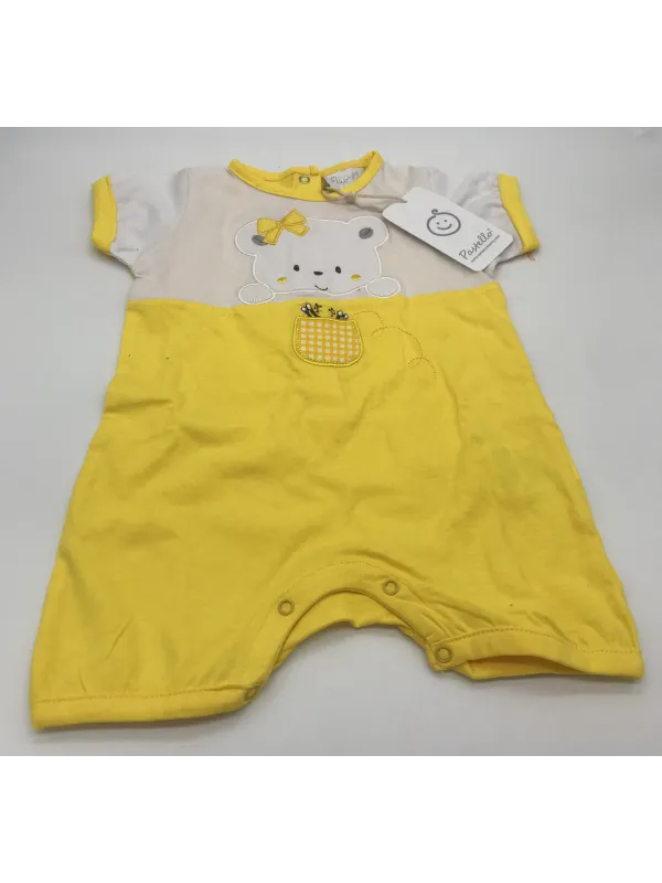 Vendita TUTINA PAGLIACCETTO CORTA NEONATO FEMMINA COTONE PASTELLO