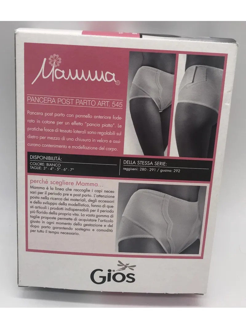 Vendita GUAINA PREPARTO IN COTONE ELASTICIZZATO GIOS