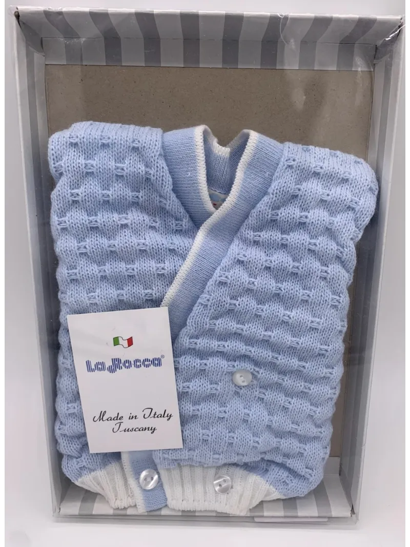 Vendita INCROCIATINO GOLFINO NEONATO COTONE LA ROCCA