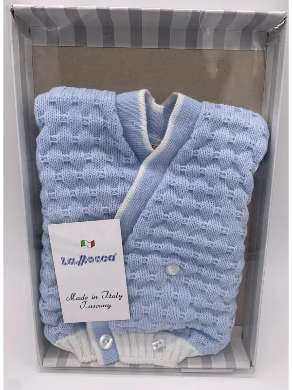 Vendita INCROCIATINO GOLFINO NEONATO COTONE LA ROCCA