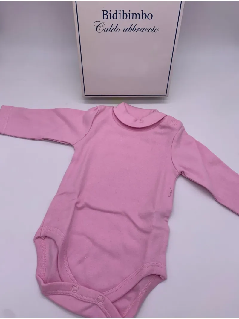 BODY LUPETTO CALDO COTONE UNISEX NEONATO NEONATA BIDIBIMBO b100