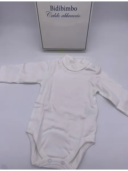 BODY LUPETTO CALDO COTONE UNISEX NEONATO NEONATA BIDIBIMBO b100 2