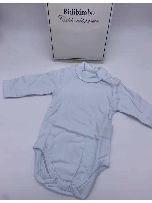 BODY LUPETTO CALDO COTONE UNISEX NEONATO NEONATA BIDIBIMBO b100