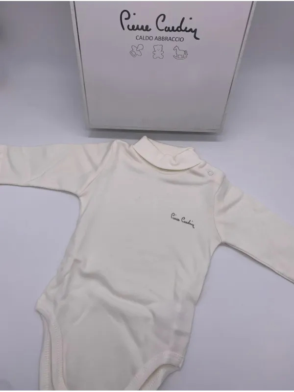 BODY LUPETTO CALDO COTONE UNISEX NEONATO NEONATA PIERRE CARDIN 003