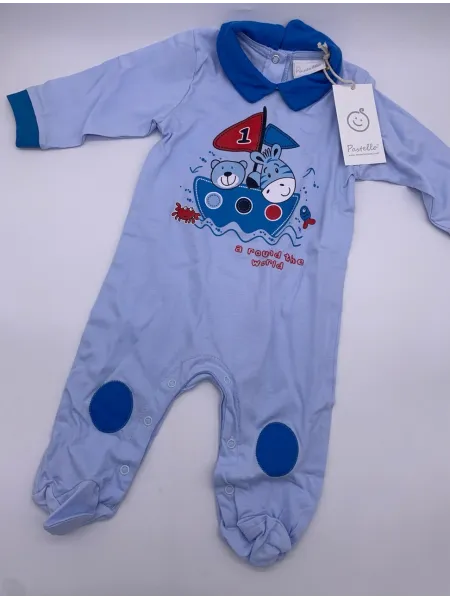 Vendita TUTINA MANICA LUNGA COTONE NEONATO MASCHIO IRGE 2
