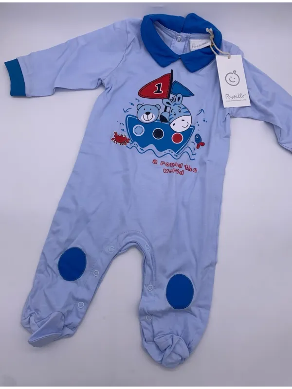 Vendita TUTINA MANICA LUNGA COTONE NEONATO MASCHIO IRGE