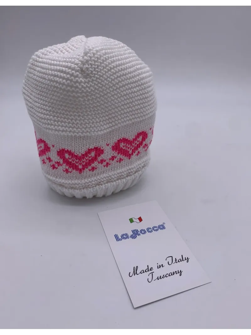 CAPPELLINO FILO COTONE NEONATA LA ROCCA 106