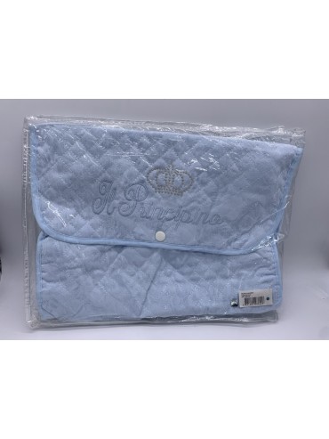 BORSA MAMMA PORTAOGGETTI MISURA GRANDE BEBE' PRINCIPINO PRINCIPESSA MELANIE AP137