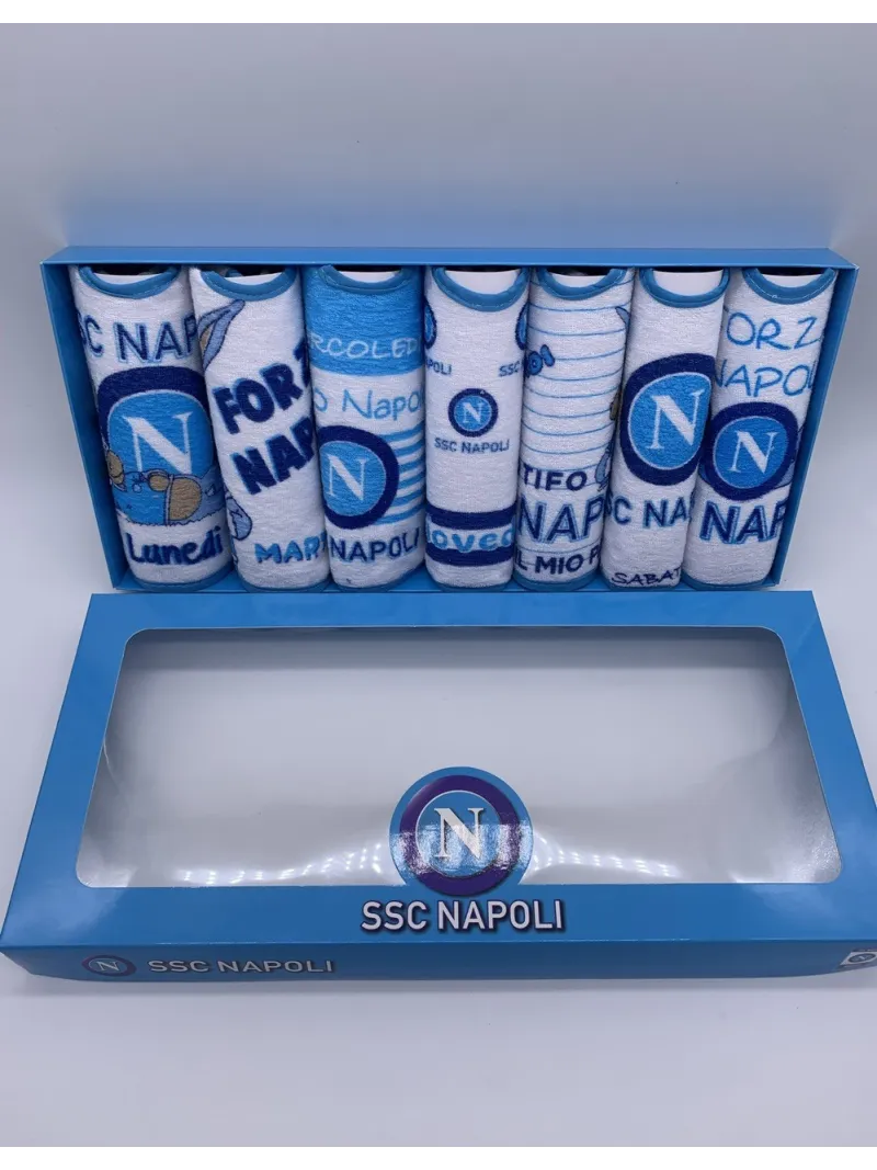 Vendita 7 BAVETTI SETTIMANA PICCOLI NEONATO PVC ROBY BABY