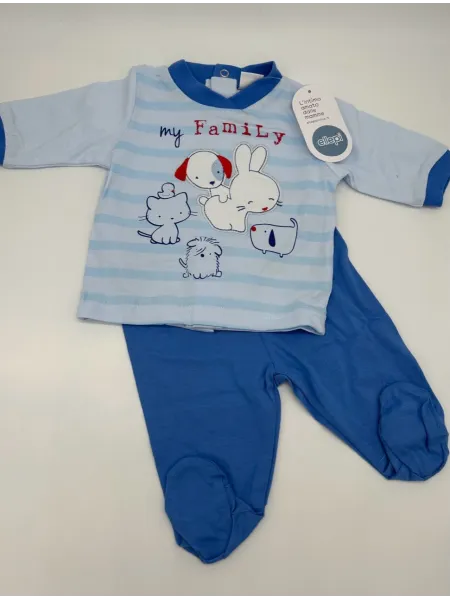Vendita TUTINA MANICA LUNGA COTONE NEONATO MASCHIO IRGE 2