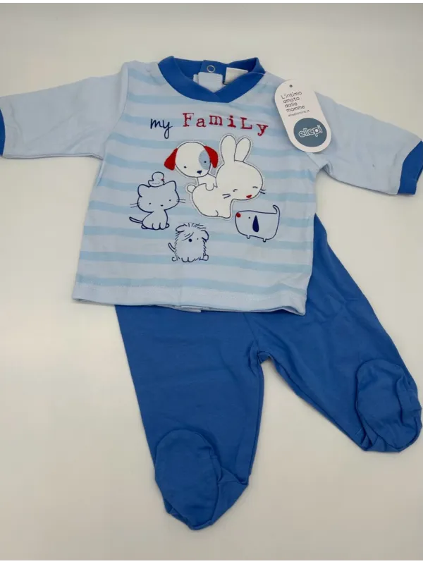 Vendita TUTINA MANICA LUNGA COTONE NEONATO MASCHIO IRGE