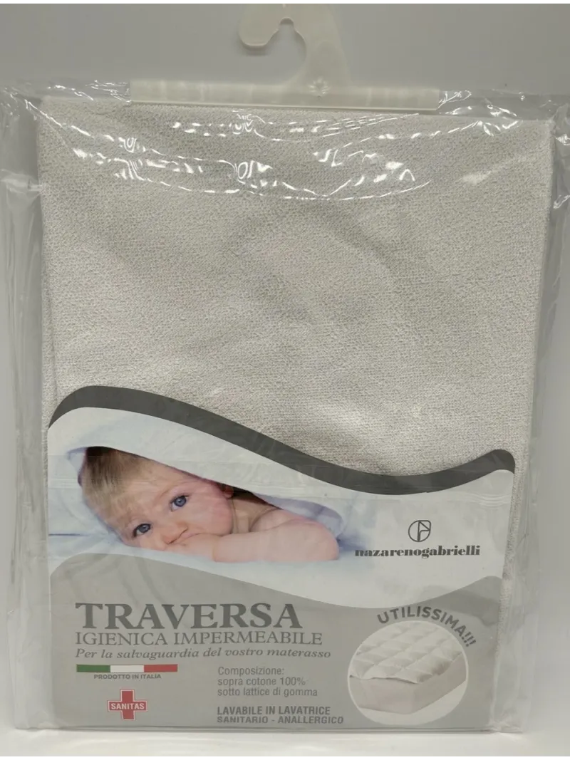 Vendita TRAVERSA IGIENICA IMPERMEABILE PVC CARROZZINO 70X100 NEONATO NANCY BABY