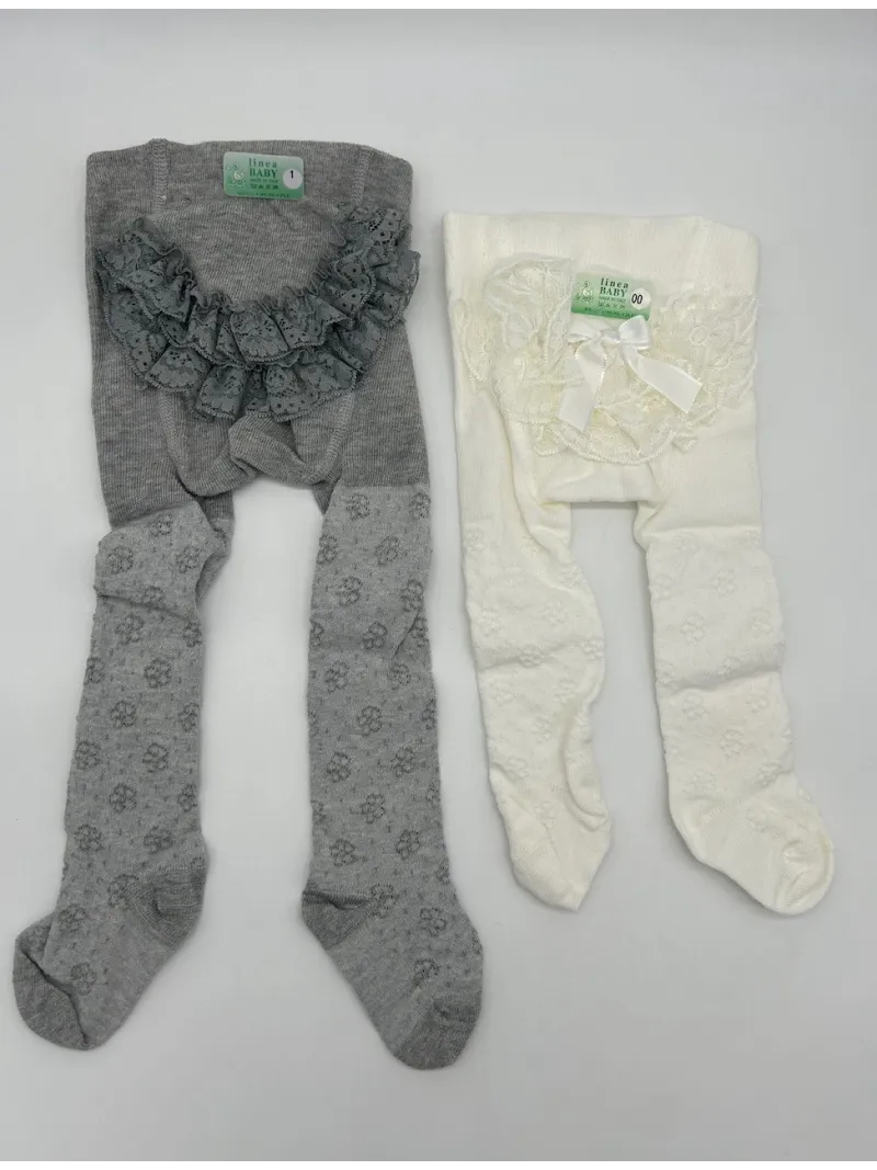 CALZAMAGLIE CON ROUCHE NEONATA CALDO COTONE MADE IN ITALY MAB by Mio Piccolo G380