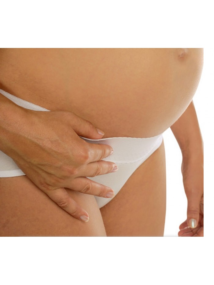 MUTANDA GESTANTE CON FASCIA PRE PARTO SOSTEGNO ZONA ADDOMINALE E LOMBARE MY SANITY p81169