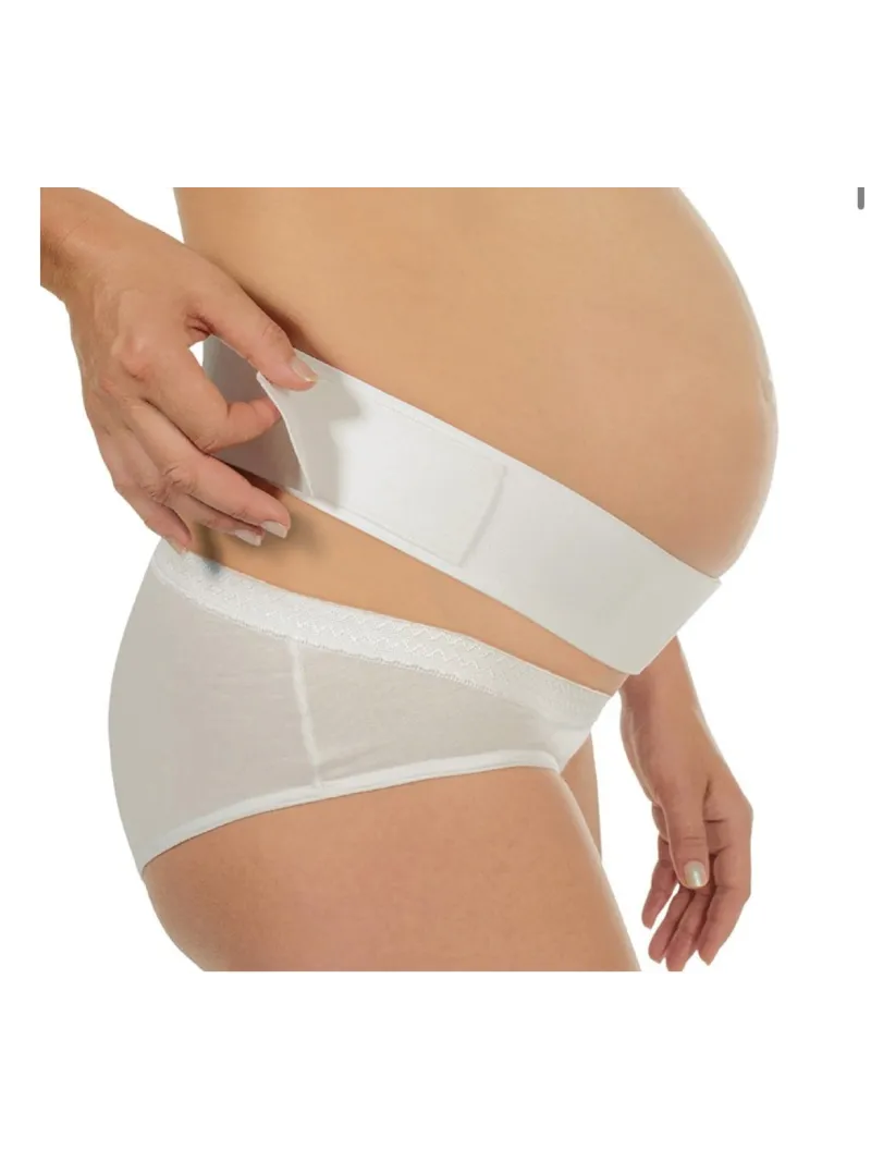 FASCIA GESTANTE REGOLABILE PRE PARTO SOSTEGNO ZONA ADDOMINALE E LOMBARE MY SANITY p81190