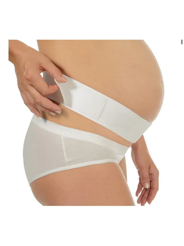 FASCIA GESTANTE REGOLABILE PRE PARTO SOSTEGNO ZONA ADDOMINALE E LOMBARE MY SANITY p81190