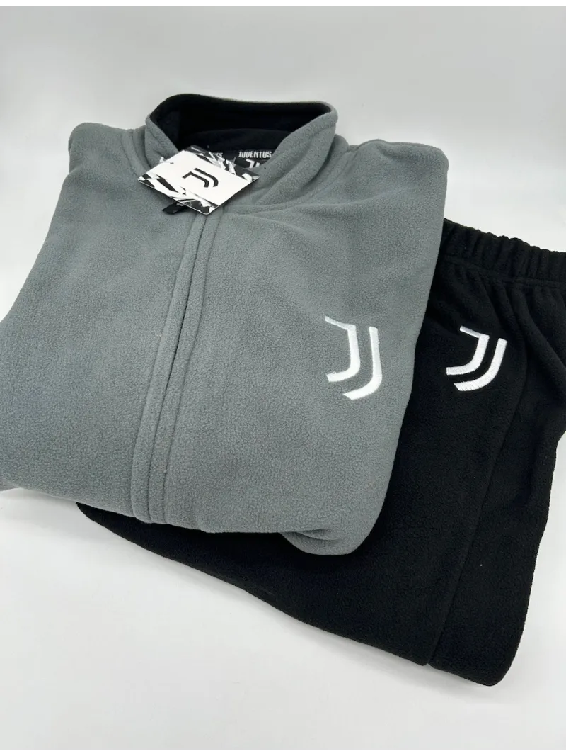 Acquista ora PIGIAMA TUTA UOMO PILE FULL ZIP MANICA LUNGA HERMET FC JUVENTUS B2JU14119.021 su nonsolointimo1994.com