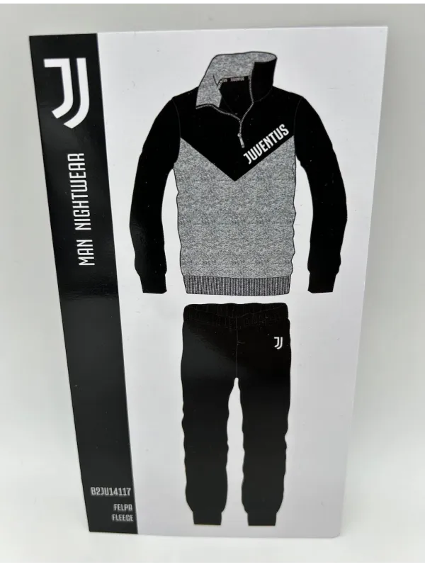 Acquista ora TUTA UOMO FELPA MEZZA ZIP MANICA LUNGA SICEM FC JUVENTUS B2JU14117.030 su nonsolointimo1994.com