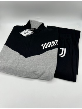 TUTA UOMO FELPA MEZZA ZIP MANICA LUNGA SICEM FC JUVENTUS B2JU14117.030