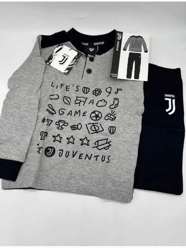 PIGIAMA BAMBINO CALDO COTONE MANICA LUNGA SICEM FC JUVENTUS B2JU16060