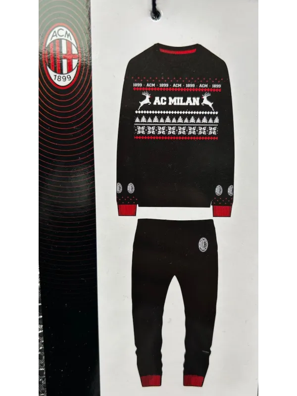 Acquista ora TUTA UOMO FELPA GIROCOLLO MANICA LUNGA MERRY CHRISTMAS LIMITED EDITION AC MILAN PIGMF10N001 su nonsolointimo1994.co