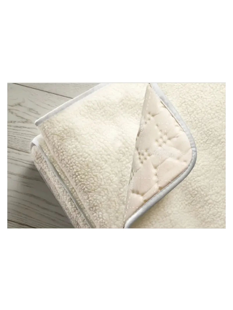 SCALDASONNO ELETTRICO CLASSIC 50% LANA E MERINOS LETTO SINGOLO 150x80cm made in italy IMETEC 16278