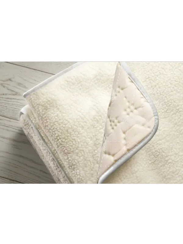 SCALDASONNO ELETTRICO CLASSIC 50% LANA E MERINOS LETTO SINGOLO 150x80cm made in italy IMETEC 16278