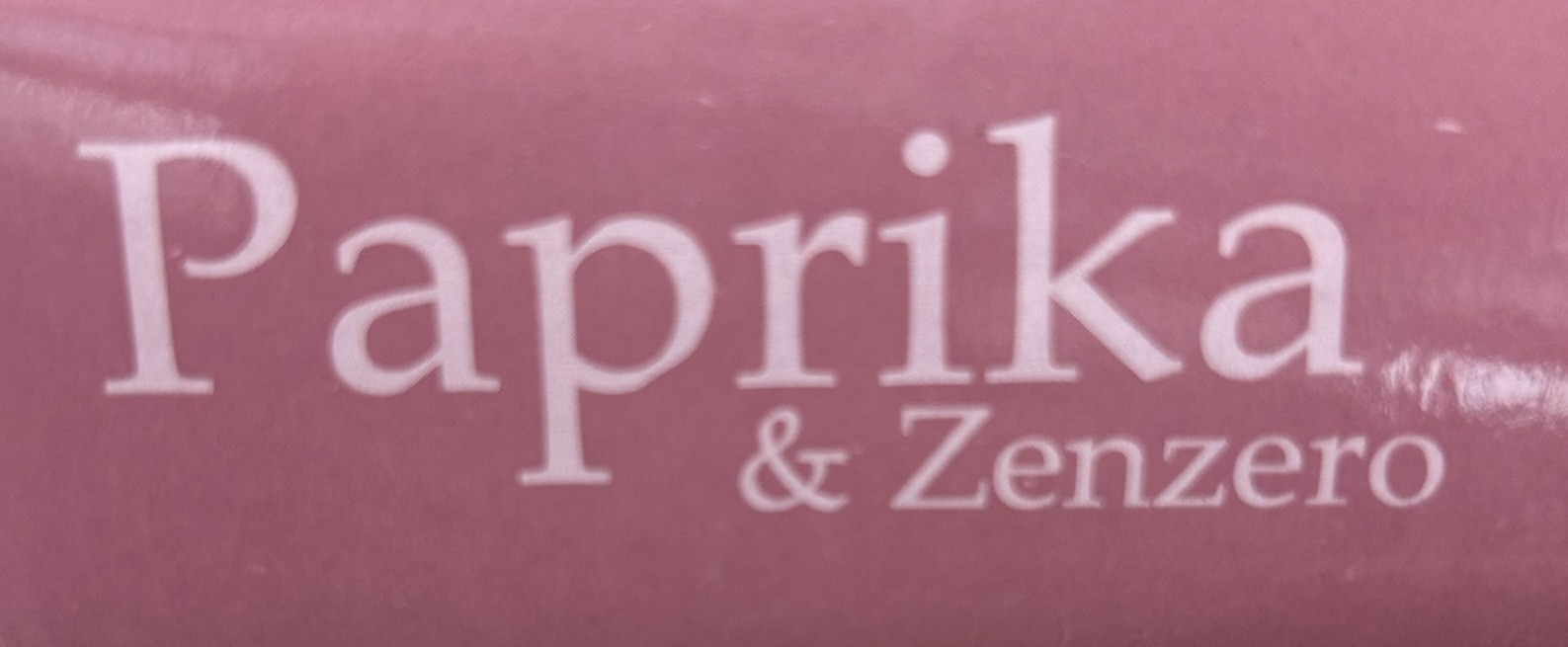 Paprika & Zenzero